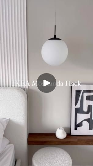 61K views · 438 reactions | Need a space saving bedside idea? Don’t worry, I’ve got you covered! I used two @ikeauk mosslanda Shelves in walnut to create a longer shelf that I flipped and upturned. This way you get the larger underside as your shelf to fit more bits and pieces on. It also creates a cool lip at the front that hides your cables underneath. I might add a strip light next! Let me know what you think below 👇🏻 

#ikeahack #ikeahackers #ikeamosslanda #bedsidetable #bedsideshelf | Ashley East Shore Home Ikea Mosslanda, Bedside Shelf, Nice Lips, Ikea Hackers, Long Shelf, Bits And Pieces, Strip Light, Ikea Hacks, Ikea Hack