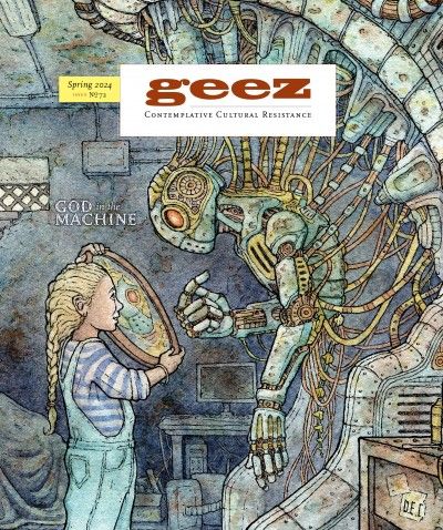 Preparing for a Beautiful End | Geez Magazine Psychadelic Art, Arte Robot, Christmas Doodles, Crayon Art Melted, Character Inspo, Me Me, A Robot, Arte Fantasy, Sacred Art