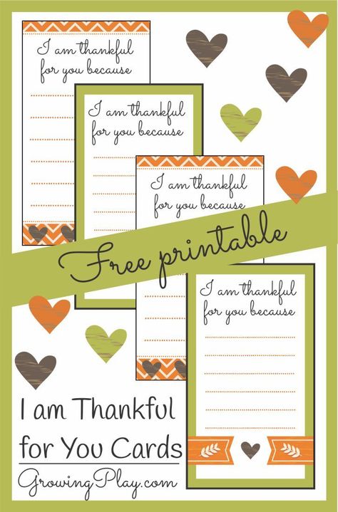 I am Thankful for You Cards - Handwrite and Hand Out Handwriting Activities, Gratitude Cards, Thankful For You, I Am Thankful, Friends Diy, Teacher Cards, Class Gift, Be Amazing, Activity Days