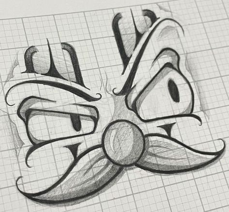 Homies Drawing Easy, Chicano Easy Drawings, Graffiti Drawing Ideas Street Art, Oldies Drawings Easy, Cholo Art Chicano Drawings Easy, Chicano Sketches, Chicana Art Drawing, Cholo Clown Drawing, Chicano Drawings Sketches