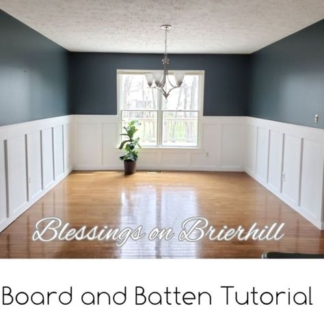 Dining Room Board And Batten, Board And Batten Dining Room, Dining Room Wainscoting, Board And Batten Wall, Dining Room Remodel, Dining Room Colors, Dining Room Combo, Board And Batten, Room Remodeling