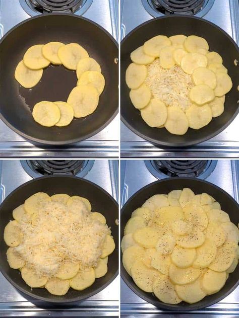 Potatoes Anna Recipe, Potato Anna, Side Dishes Veggies, Potatoes Anna, Pommes Anna, Recipes Side Dishes, Fall Recipes Healthy, Potato Recipes Side Dishes, Ree Drummond