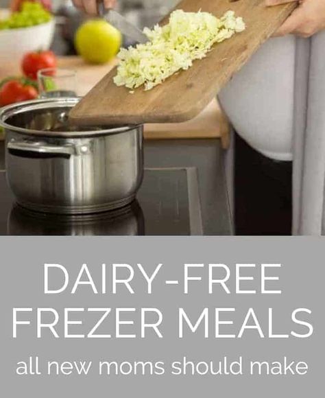 Dairy Free Freezer Meals, Slow Cooker Vegan Chili, Postpartum Food, Freezer Meals For New Moms, Postpartum Meal, Meals For New Moms, Postpartum Meals, Dairy Intolerance, Common Food Allergies