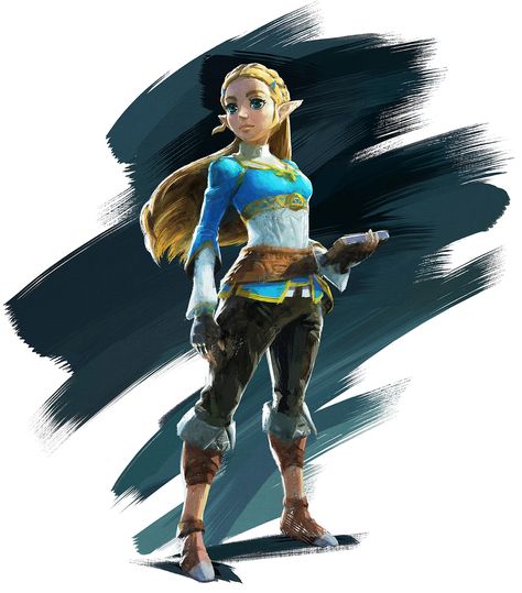 Princess Zelda from The Legend of Zelda: Breath of the Wild Breath Of The Wild Characters, Princess Zelda Art, Botw Zelda, Princesa Zelda, Ben Drowned, Hyrule Warriors, Zelda Breath Of The Wild, Link Zelda, Zelda Art