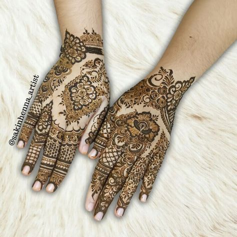 Indo western henna for my fav client 💗😄 . Follow, art by : @sakinahenna_artist . Booking started for the 2024-25 Wedding season, DM for inquires and order booking ✨ 📍Orders taken from all over Mumbai •We do all types of mehandi : Bridal Indian with & without figures Bridal full floral Engagement with & without figures Baby shower with and without figures Sider mehndi We also take group orders . #indowestern #arabic #aesthetic . Indo Arabic mehndi designs, professional mehndi artist,i... Indo Arabic Mehndi Designs, Western Mehndi, Sider Mehndi, Mehandi Bridal, Arabic Aesthetic, Bridal Indian, Arabic Mehndi Designs, Arabic Mehndi, Mehndi Artist