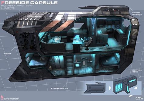 Cyberpunk Apartment, Ship Interior, Scifi Interior, Spaceship Interior, Dystopian Novels, Sci Fi Environment, Spaceship Concept, Futuristic Interior, Level Design