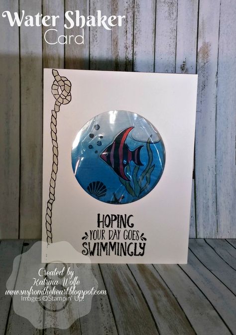 Seaside Cards, Mermaid Cards, Fish Cards, Handmade Paper Cards, Sea Cards, Nautical Cards, Fishing Cards, Sleight Of Hand, Masculine Birthday Cards