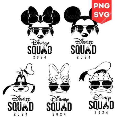 Family Trip 2024 SVG, Mouse SVG, Family Vacation SVG, Family Vacation 2024 Svg, Squad Svg 2024 - Etsy Squad Disney Shirts, Family Vacation Disney, Disney Shirts For Friends Trip, Cricut Disney Shirt Ideas Family, Family Disney Shirts Svg, Disney Family Shirts Svg, Disney Svg Shirts, Disney Cruise Family Shirts, Adult Disney Trip