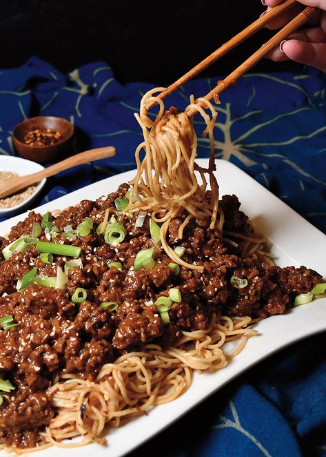 Mongolian Beef with Oostema Farmstead Wagyu | Bellingham Alive Ground Wagyu Beef Recipe, Wagyu Ground Beef Recipes, Wagyu Ground Beef, Wagyu Beef Recipe, Mongolian Beef, Wagyu Beef, Food System, Toasted Sesame Seeds, Beef Recipe