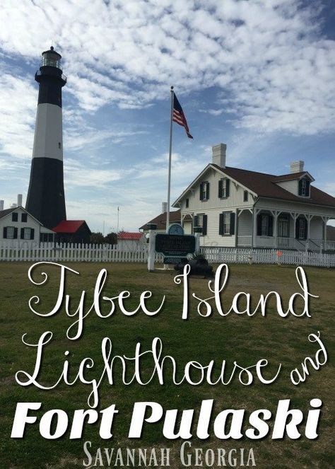 Savannah Georgia Vacation, Tybee Island Lighthouse, National Park Passport, Tybee Island Georgia, Georgia Vacation, Visit Savannah, Navy Wife, Camping Destinations, Tybee Island