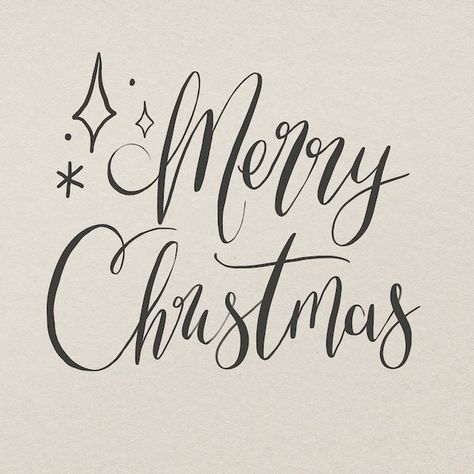 Merry Christmas Calligraphy Fonts, 2023 Typography, Merry Christmas Drawing, Merry Christmas Font, Typography Sticker, Merry Christmas Typography, Merry Christmas Calligraphy, Pretty Handwriting, Christmas Calligraphy