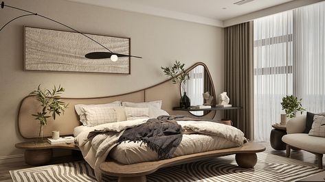 The Artwork #01 on Behance Simple Bed Designs, Bedroom Decor Design, Bedroom Bed Design, Bedroom Furniture Design, Home Room Design, Luxurious Bedrooms, Decoration Design, 인테리어 디자인, Interior Design Bedroom