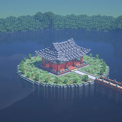 3,494 curtidas, 8 comentários - Minecraft World Travel (@minecraftworldtravel) no Instagram: “Peaceful 👌🏻 ————————— ✅ If you’re from EXPLORE, please follow me! Follow @minecraftworldtravel…” Japanese Minecraft Builds, Minecraft Japanese, Case Minecraft, Minecraft Structures, Bangunan Minecraft, Landscape Architecture Drawing, Architecture Drawing Plan, Minecraft Medieval, Minecraft City