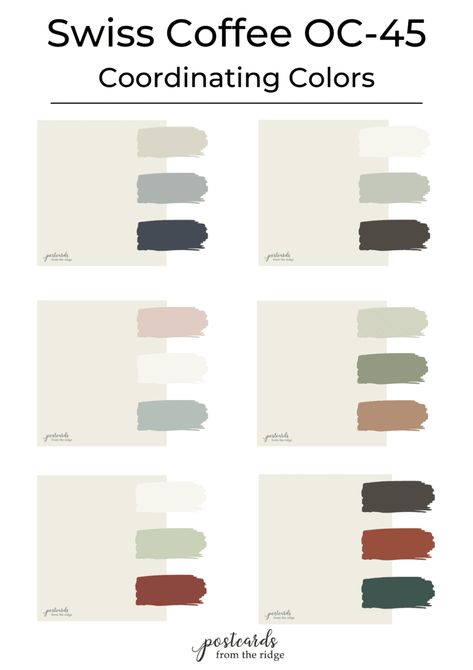 Benjamin Moore Florentine Plaster, Wherein Williams Swiss Coffee, Swiss Coffee Bedroom Ideas, Swiss Coffee Paint Benjamin Moore, Swiss Coffee Kitchen Cabinets And Walls, Living Room Benjamin Moore Colors, Bm Swiss Coffee Vs White Dove, Swiss Coffee Color Pallet, Natural Cream And Swiss Coffee