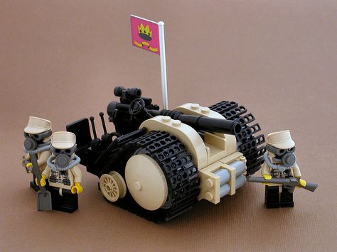 Lego Dieselpunk, Apocalypse Ideas, Lego Plans, Army Bedroom, Lego Steampunk, Historical Anime, Lego Ww2, Lego Army, Micro Lego