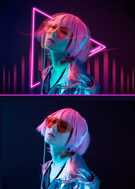 Cyberpunk Photoshoot, Neon Photoshoot, Estilo Cyberpunk, Neon Photography, Neon Noir, New Retro Wave, Cyberpunk Girl, Cyberpunk Aesthetic, Arte Cyberpunk