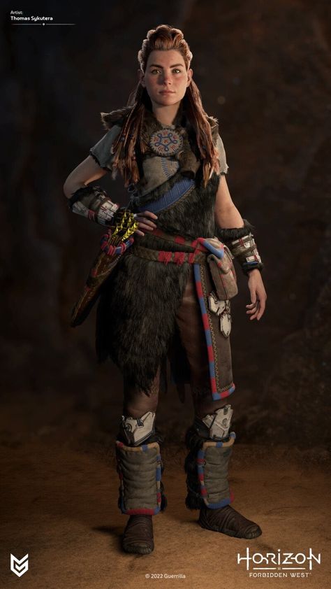 Horizon Outfits, Horizon Game, Horizon Aloy, Archer Characters, Aloy Horizon, Horizon Zero Dawn Aloy, Types Of Armor, Horizon Forbidden West, Forbidden West