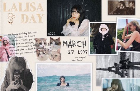 Lisa Aesthetic, Aesthetic Blackpink, Editing Ideas, Editing Inspiration, Edit Ideas, Blackpink Lisa, Yearbook, Digital Scrapbook, Design Inspo