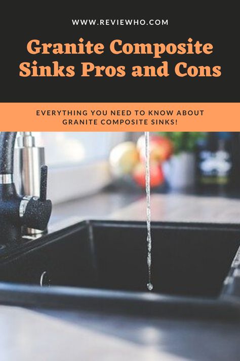 Understand composite sinks advantages and disadvantages, as well as the best methods of maintenance and care. Granite Composite Sinks, Composite Sinks, Advantages And Disadvantages, Granite Sink, Pros And Cons, Kitchen Gadgets, Cool Kitchens, Kitchen Decor, Stain