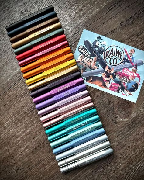 All Posts • Instagram Kaweco Al Sport, Kaweco Sport, Fountain Pen Collection, Fountain Pens Calligraphy, Stationary Art, Study Organization, Calligraphy Ink, Pen Collection, Fountain Pen Ink