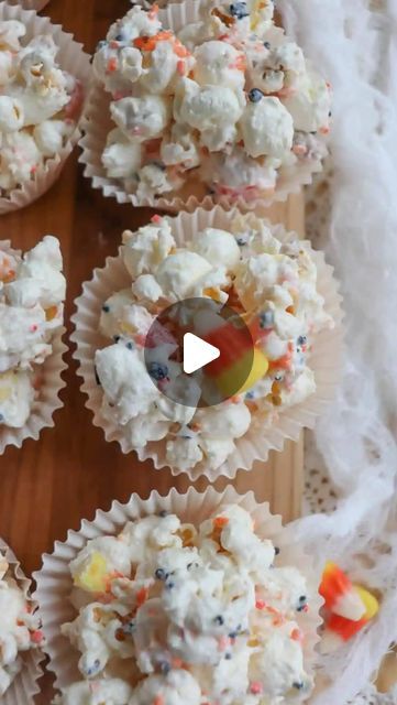 Heather Painchaud on Instagram: "Savor the perfect blend of sweet and salty in every bite with this candy corn popcorn ball recipe! A colorful, crunchy treat that’s a festive delight - be sure to SAVE THIS for Halloween 🎃

Ingredients 
4 cups popcorn – homemade or store bought.
12 oz Wilton white candy melts
1 bag 270 g white chocolate chips
1 cup salted peanuts
1 cup mini marshmallows
1 cup candy corn
1/4 cup Halloween sprinkles

Instructions

1. Add the white chocolate melts, peanuts and chocolate chips to the crockpot.
2. Set to cook on low for 1 hour, stirring at the half an hour mark.
3. If you’re going with homemade popcorn, now’s the time to get popping. You can use an air popper, stovetop with some coconut oil, or even microwave popcorn—just be sure to avoid any buttery or overly Popcorn Ball Recipe, Popcorn Homemade, Candy Corn Popcorn, Candy Corn Mix, Salted Popcorn, Marshmallow Halloween, Popcorn Ball, Popcorn Balls Recipe, Air Popper