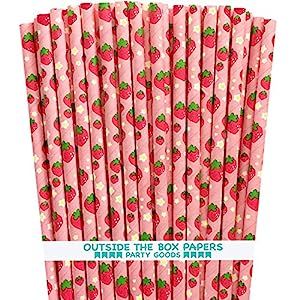 Straw Valentine, Strawberry Shortcake Birthday, Strawberry Shortcake Party, Strawberry Design, Strawberry Decorations, Strawberry Baby, 1st Birthday Party Decorations, Strawberry Party, Green Strawberry