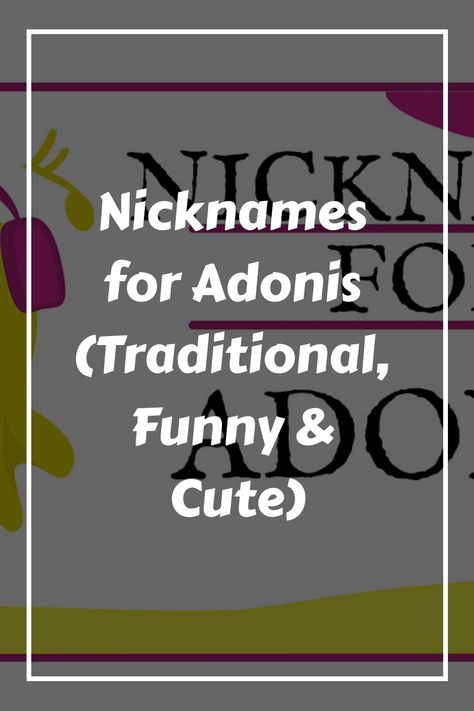 Choosing the perfect nickname for someone named Adonis can be both a fun and meaningful task. Adonis, with its origins in Greek mythology and meaning ‘lord’ Vivian Name, Funny Nicknames, Feminine Names, Greek Heroes, Name Origins, Cute Nicknames, Terms Of Endearment, Names With Meaning, Snoop Dogg