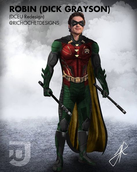 Suit Concept Art, Robin Suit, Batman Concept, The Robins, Jacob Elordi, New 52, Superhero Design, Bat Family, Superhero Art