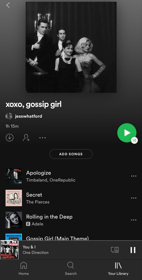 Gossip Girl Playlist, Best Spotify Playlists, Indie Music Playlist, Playlist Names Ideas, Therapy Playlist, Playlist Ideas, Summer Playlist, Music Collage, Song Suggestions