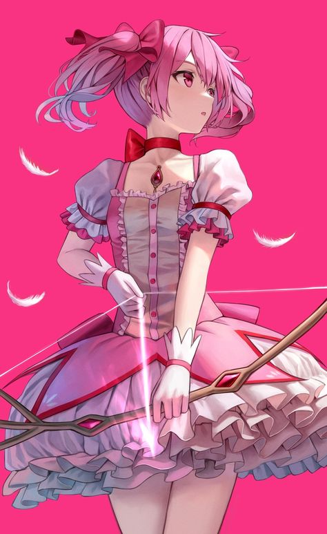 Magic Anime, Madoka Kaname, Mahō Shōjo Madoka Magica, Mahō Shōjo, Puella Magi, Puella Magi Madoka Magica, Madoka Magica, Fanarts Anime, An Anime