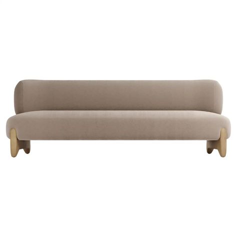 Contemporary Modern Tobo Sofa in Fabric and Oak Wood by Collector Studio For Sale at 1stDibs Tobo Armchair, Sophistication Aesthetic, Wood Swatches, Alter Ego, Fabric Sofa, Living Room Sets, Oak Wood, Solid Oak, The Collector