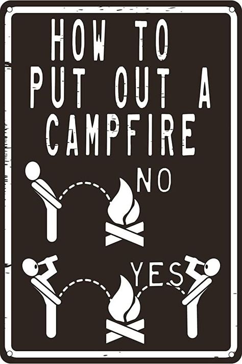 Funny Camping Signs, Lake House Cabin, Travel Trailer Decor, Essential Camping Gear, Cabin Theme, Spring Camping, Trailer Decor, Camping Quotes, Camping Signs