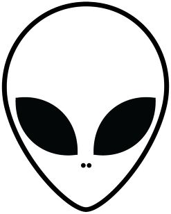 Arte Alien Tattoo, Alien Stencil, Alien Outline, Alien Drawing, Forearm Cover Up Tattoos, F Tattoo, Ufo Tattoo, Alien Drawings, Alien Face