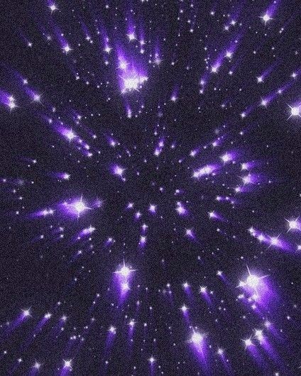 Night Sky, Stars, Purple, White