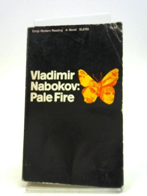 Pale Fire is a 1962 novel by Vladimir Nabokov. The novel is presented as a 999-line poem titled "Pale Fire", written by the fictional poet John Shade, with a foreword, lengthy commentary and index written by Shade's neighbor and academic colleague, Charles Kinbote. Wikipedia Pale Fire Nabokov, Poem Titles, Pale Fire, Fire Book, Jazz Music, Reading List, Reading Lists, Book Covers, Written By