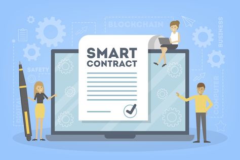 What Is a Smart Contract and How Does It Work? #smartcontract #crypto Blockchain Technology Infographic, Smart Contract, Blockchain Development, Digital Key, Smart Contracts Blockchain, Blockchain Cryptocurrency, Bitcoin Mining Software, Smart Business, Technology Wallpaper