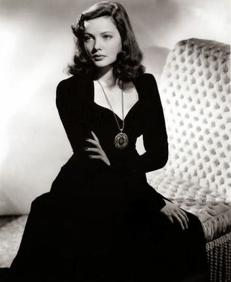 Gene Tierney, Isabella Rossellini, Vintage Hollywood Glamour, Ingrid Bergman, Old Hollywood Stars, Classic Actresses, Actrices Hollywood, Kirsten Dunst, Keira Knightley