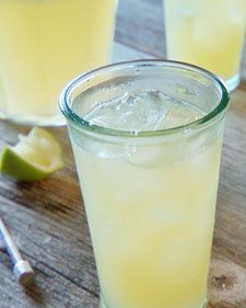 A healthy alternative to soda, this sweet, carbonated drink is cold and refreshing. You can also use lemons in place of limes.  From the book "Lucinda's Authentic Jamaican Kitchen," by Lucinda Scala Quinn (Wiley). Squash Drink, Lemon Squash, Lime Drinks, Carbonated Drinks, Jamaican Recipes, Drink Recipe, Water Recipes, Limes, Non Alcoholic Drinks