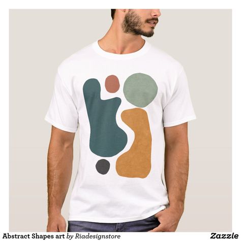 Abstract Shapes art T-Shirt Abstract Tshirt Design, Teespring Shirts, Abstract Shirt, Lyric Shirts, Shapes Art, Tshirt Painting, Design Theory, Inspirational Tshirts, Screen Printing Shirts