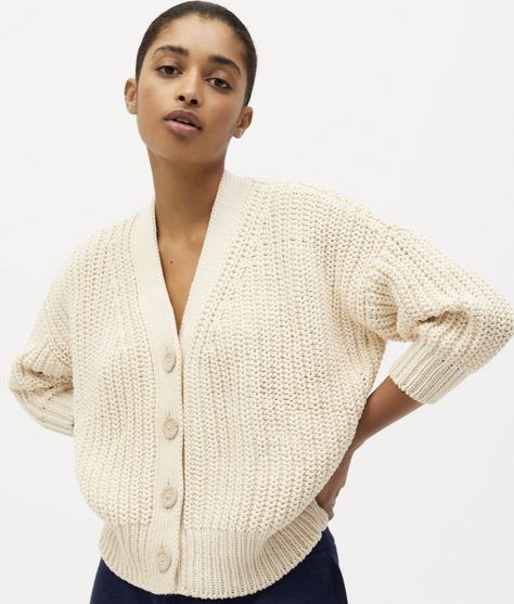 A Big, Juicy Round Up of Fall Recommendations | Cup of Jo Babaa Cardigan, Handmade Sandals, Thick Yarn, Cotton Cardigan, Linen Shorts, Vintage Tees, Cream White, Wool Sweaters, American Apparel