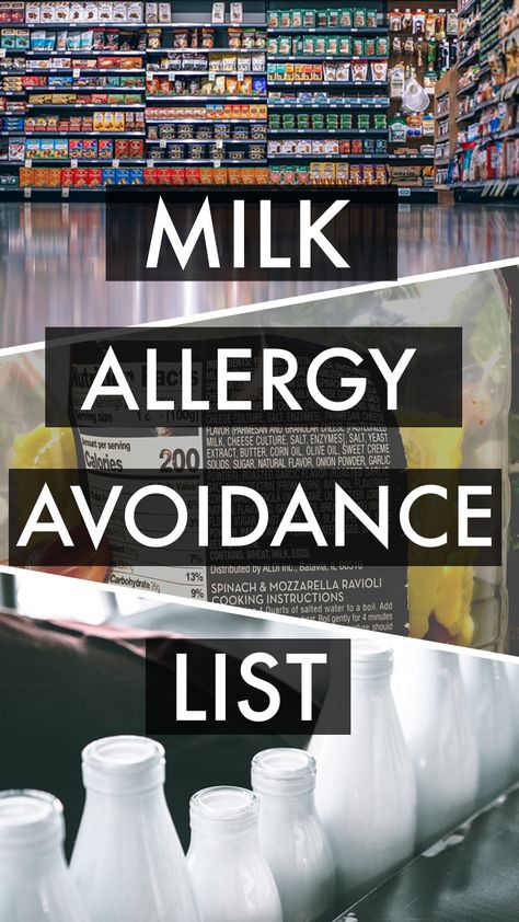 Milk Allergy Avoidance List {Dairy Products List} - Make It Dairy Free Dairy Free Food List, Dairy List, Dairy Free Recipes For Kids, Cows Milk Allergy, Dairy Free Cooking, Corn Dog Muffins, Dairy Free Breastfeeding, Dairy Free Recipes Dinner, Diy Cheese