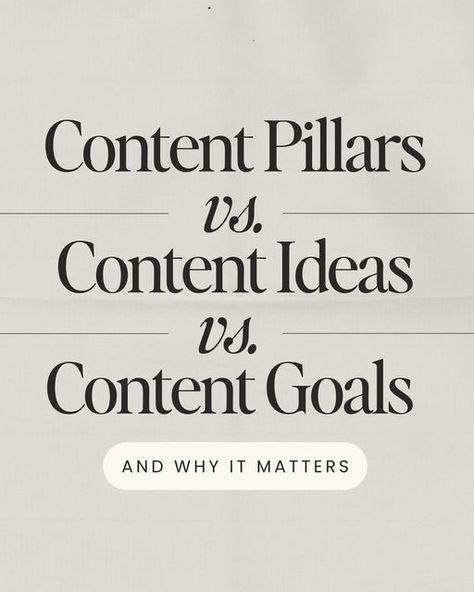 kate handling on Instagram: "DOES IT EVEN MATTER?  Comment SOCIAL and I’ll send you a link to sign up for my free workshop: Sustainable Social Strategy!  Content Pillars is kind of a buzz word right now and honestly being using in not the right way all the time.   Let’s talk about content pillars and how they are very different from content types.  This is a big confusion in the content creation world.  Knowing the difference between the two and assigning a goal to your content will greatly benefit you when connecting with your audience.  Using content pillars the wrong way (I’ve seen in done many times) will actually hold you back from growing on social media.  Scroll through this post to learn more about content pillars and get some great examples to hopefully help drive the point home! Social Media Management Content, Wellness Content Pillars, Content Pillars Examples, Content Creation Strategy, Social Media Copywriting, Content Pillars Social Media, Content Pillar Ideas, Brand Copywriting, Content Pillars