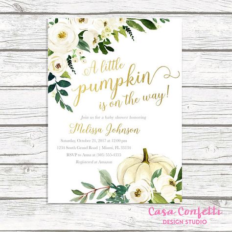 Fall Bridal Shower Ideas, Bridal Shower White, Autumn Bridal Shower, Fall Bridal Shower Invites, Autumn Bridal, Fall Baby Shower Invites, Fall Bridal Shower, Bridal Shower Food, Bridal Shower Invitations Templates