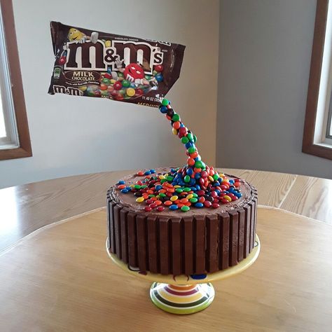 Mnm Cake, Chocolate Milk, Cake