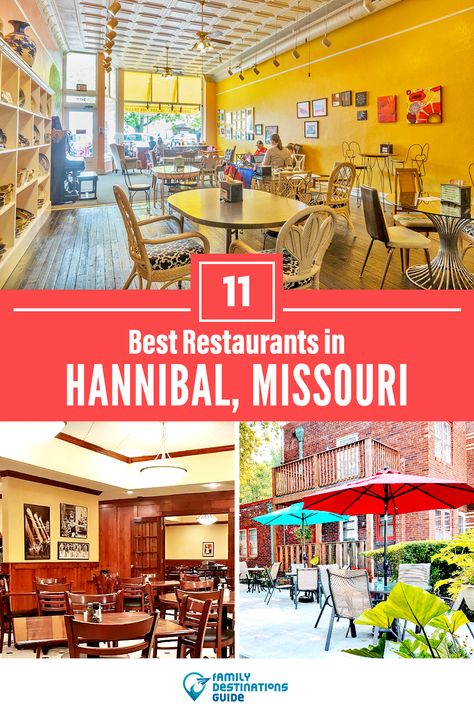 Hannibal Missouri, Hannibal Mo, Great Vacation Spots, Family Destinations, Brunch Spots, Eat Local, Best Western, Best Places To Eat, Round Trip