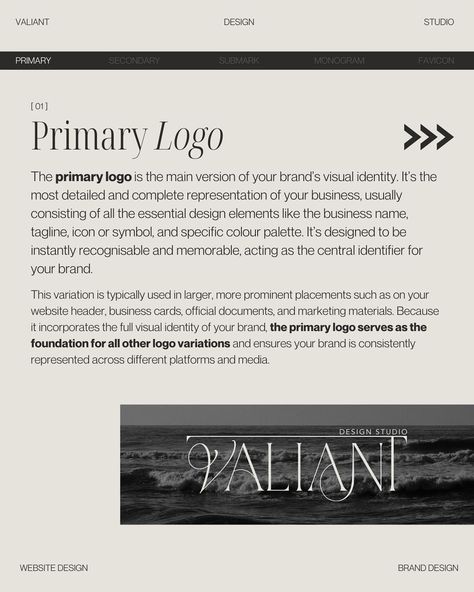 Ever wondered what logo variations are and why they’re crucial for your brand? Whether you’re just starting out or rebranding, having a variety of logo styles ensures your brand stays consistent and flexible across all platforms. Here’s a breakdown of the different types of logos and why they matter: • Primary Logo: The main, full version of your logo. This is the most detailed and versatile, used for your website, signage, and other large formats. • Secondary Logo: A simplified version of ... Types Of Logos, Logo Variations, Secondary Logo, Logo Styles, Website Header, Logo A, Fashion Logo, Marketing Materials, Business Names