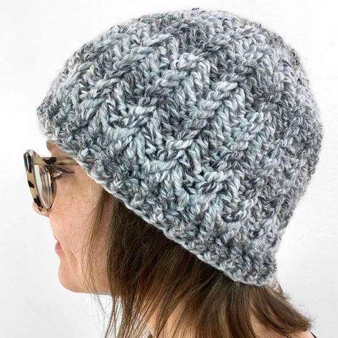 20 Free Crochet Hat Patterns You'll Love! Bulky Yarn Beanie Crochet Pattern, Crochet Women Hats Free Pattern Winter, Crochet Women’s Hat Patterns, Crochet Hats Free Pattern Ladies Winter, Crocheted Hats Patterns Free, Crochet Cloche Hat Free Pattern, Free Crochet Hat Patterns For Women, Crochet Adult Hats Free Pattern, Slouch Hat Pattern Free