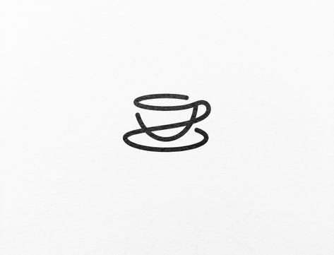 A minimalistic logo design for a cosy coffee shop. by matteomueller Cosy Coffee Shop, Minimalistic Logo Design, Syphon Coffee, Logo Cafe, Logo Design Coffee, Thesis Ideas, Typographie Logo, Coffee Shop Logo Design, Coffee Cabinet