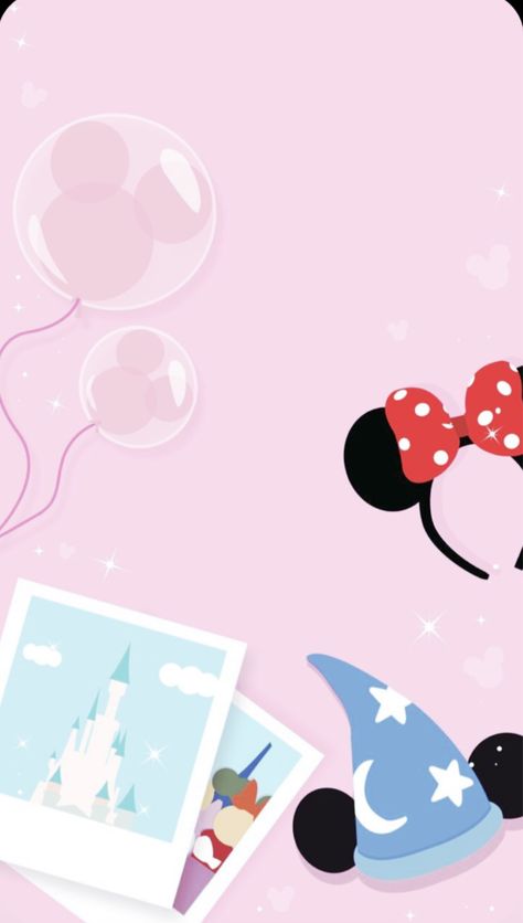 Cute Backgrounds Disney, Disney Birthday Background, Disney Balloons Wallpaper, Pastel Disney Wallpaper, Disney World Background, Simple Disney Wallpaper, Ipad Disney Wallpaper, Pink Disney Wallpaper, Disney Wallpaper Christmas