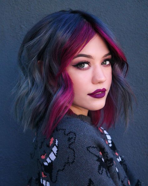 What Is the Best Hair Color for Green Eyes for 2022 - Hair Adviser Two Color Hair, Hair Colour For Green Eyes, Vivid Hair Color, Tone Hair, Hair Dye Colors, Hair Inspiration Color, Hair Inspo Color, Cool Hair Color, Crazy Hair